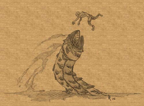 Khoras Fauna Desert Sandworm